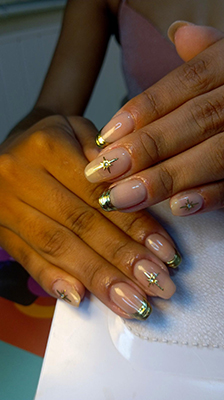 Unha Decorada com Estrela Beatriz Torres