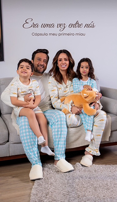Pijama Família da Charme em Sonho