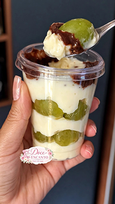 Bolo de Pote de Uva da Doce Encanto