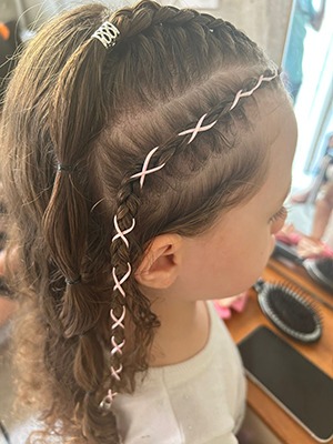 Trança no Cabelo da Elegance Hair e Beauty