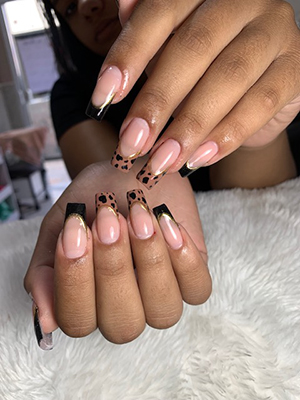 Unha Oncinha de Fibra de Vidro do Espaço Affrojessy