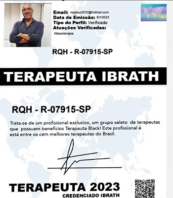 Banner do Massoterapeuta Regis Luz