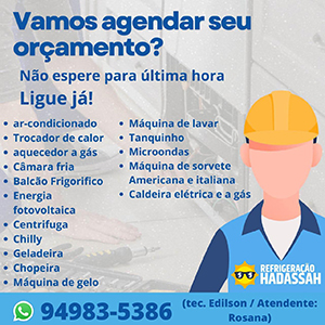 Refrigeração Hadassah Banner