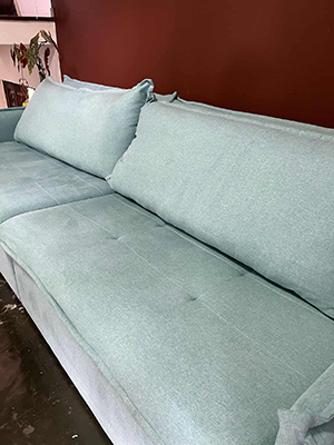 Sofá Depois da Limpeza GS Vitaliza