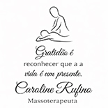 Massoterapeuta Caroline Rufino