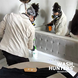 Wash Hunters Limpando Estofados